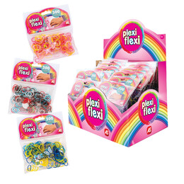 AS Plexi Flexi Σακουλάκι Με 300 Λαστιχάκια & 4 Αξεσουάρ Για Ηλικίες 5+ Χρονών