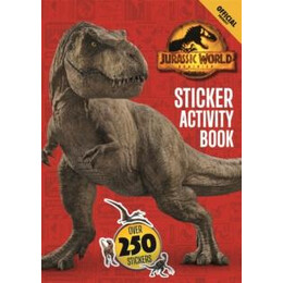 Official Jurassic World Dominion Sticker Activity Book