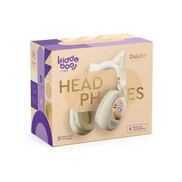 Kiddoboo Delulu Bluetooth Headphones Gold