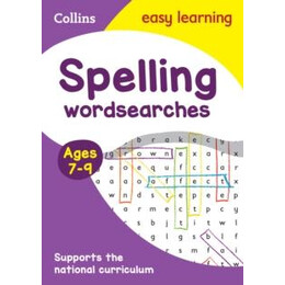 Spelling Word Searches Ages 7-9