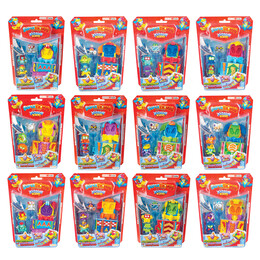 Superthings Μικροπλάσματα Kazoom Kids Blister 4 Φιγούρες Με Αξεσουάρ Για 3+ Χρονών
