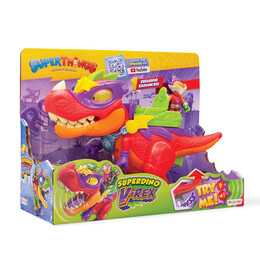 Superthings Μικροπλάσματα Δεινόσαυρος Με Φιγούρα SuperDino V-Rex Για 3+ Χρονών