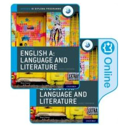 Oxford ib Diploma Programme: English a: Language and Literature Print and Enhanced Online Course Book Pack