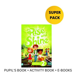 Rise and Shine 2 Super Pack (Pupils Book + Activity Book + e-Books)