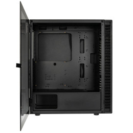 Kolink Observatory HF Glass Core Midi Tower Case - Black No Fans