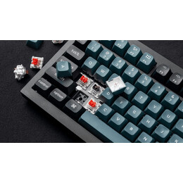 Keychron Q1 Pro QMK/VIA (Q1P-M1) Wireless Custom Mechanical Keyboard-Red Switch US Layout