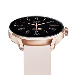 QCY Watch Elite S11 Pink Gold - Small metal 1,19" AMODEL Fashion BT Call IPX8 Waterproof 7Day always