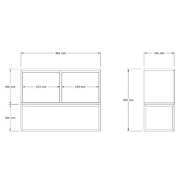 Κονσόλα - Μπουφές Zermat Megapap Χρώμα Μπεζ Travertine - Χρυσό 90x34x70εκ.