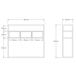 Κονσόλα Guarda Megapap Χρώμα Μπεζ Travertine - Χρυσό 100x29x90εκ.