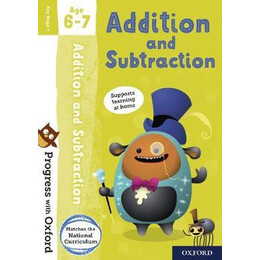 Addition and Subtraction age 6-7 Book/stickers/website Link