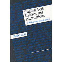 English Verb Classes and Alternations: a Preliminary Investigation pb