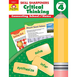 Skill Sharpeners: Critical Thinking, Grade 4 Workbook (Student) (Skill Sharpeners Critical Thinking)