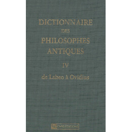 Dictionnaire des Philosophes Antiques -t 4-Labeo