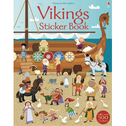 Usborne : Vikings Sticker Book