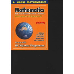 Haese Mathematics Mathematics International Student Mathematical Studies sl