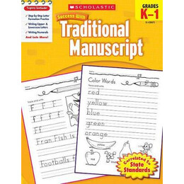 Success With Traditional Manuscript (Grades k-1)