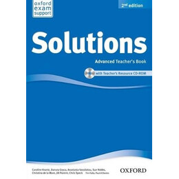 Solutions Advanced Tchrs (+ cd-Rom) 2nd ed