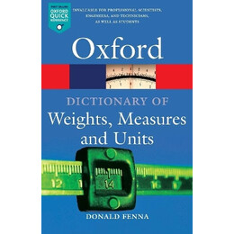Dictionary of Weights, Measures, and Units
