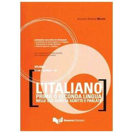 Litaliano Come Prima o Seconda Lingua