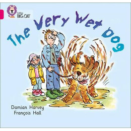 Collins big cat : the Very wet dog Band 01a/pink a pb