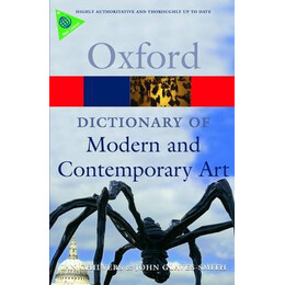 Oxford Dictionaries : Modern   Contemporary art  pb b