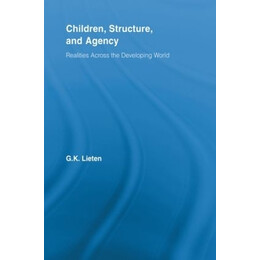 Children, Structure and Agency pb