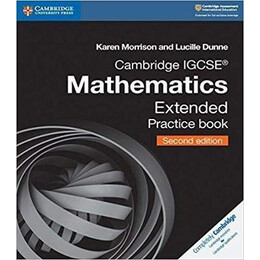 Cambridge International Igcse : Cambridge Igcse (r) Mathematics Extended Practice Book