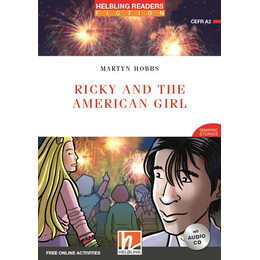 Red Series Ricky and the American Girl - Reader + Audio cd + e-Zone new Edition (Red Series 3)