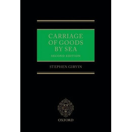 Carriage of Goods by sea 2nd ed