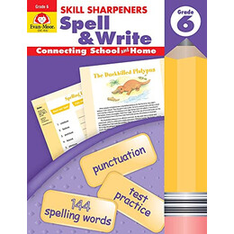 Skills Sharpeners Spell   Write Grade 6