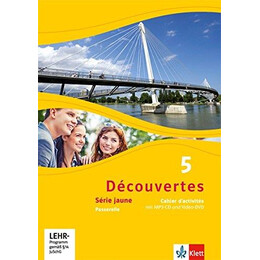 Decouvertes 5 Serie Jaune, Cahier Dactivites mit mp3-cd und Video dvd