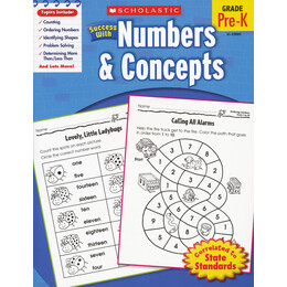 Success With Numbers and Concepts (Grade pre-k)