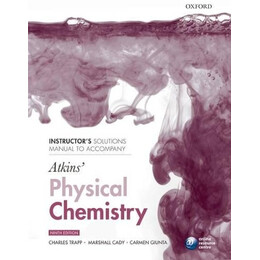 Instructors Solution Manual to Accompany Atkins Physical 9th ed pb