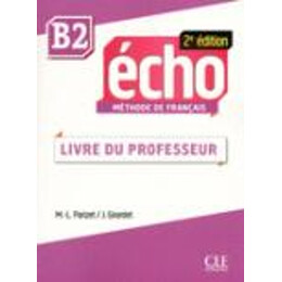 Echo b2 Professeur 2nd ed