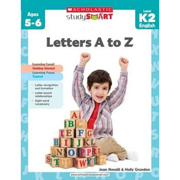 Study Smart : Letters a to z (K2) pb