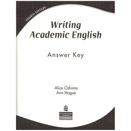 Writing Academic English Answer key 4th ed