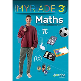 Myriade, Mathematique Manuel Eleve Poche