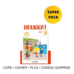 Hourra! Mini 2 Super Pack (Livre + Cahier + Plus + Cadeau Surprise)