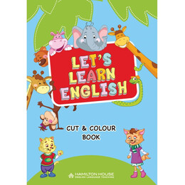 Lets Learn English cut   Colour Book