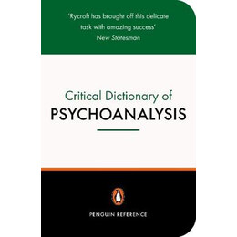 Penguin Dictionary : Psychoanalysis  pb b