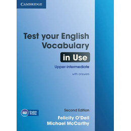 Test Your English Vocabulary in use Upper-Intermediate sb w/a
