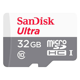 Sandisk Ultra Microsdhc 32gb Class 10 u1 (Sdsqunr-032g-Gn3mn) (Sansdsqunr-032g-Gn3mn)