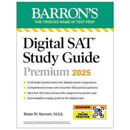 Sat Study Guide Premium, 2025 + Online Practice