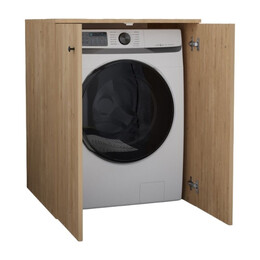 Έπιπλο Πλυντηρίου Gray Megapap Χρώμα Sapphire oak 70x66x90εκ.