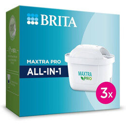 Brita Ανταλλακτικό Φίλτρο Νερού για Κανάτα από Ενεργό Άνθρακα Maxtra+ pro all-in-1  3τμχ (Bri21631)