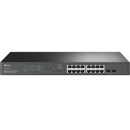 Tp-Link Jetstream 18-Port Gigabit Smart Switch With 16-Port Poe+  (tl-Sg2218p) (Tptl-Sg2218p)