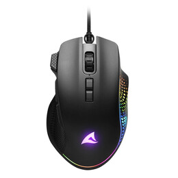 Sharkoon Shark Force 3 Ergonomic Gaming Mouse Black (Shfo3bk) (Shrshfo3bk)