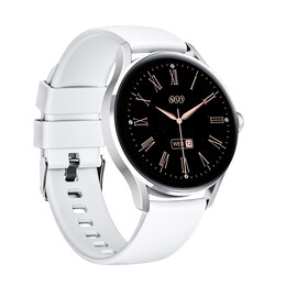 QCY Watch Elite S11 Grey - Small metal 1,19" AMODEL Fashion BT Call IPX8 Waterproof 7Day always on