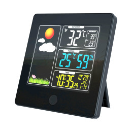 The Source led Weather Station - Οικιακός Μετεωρολογικός Σταθμός με Ασύρματο Εξωτερικό Αισθητήρα