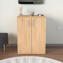 Παπουτσοθήκη - Ντουλάπι Manolo Megapap Χρώμα Sapphire oak 60x38x81,4εκ.